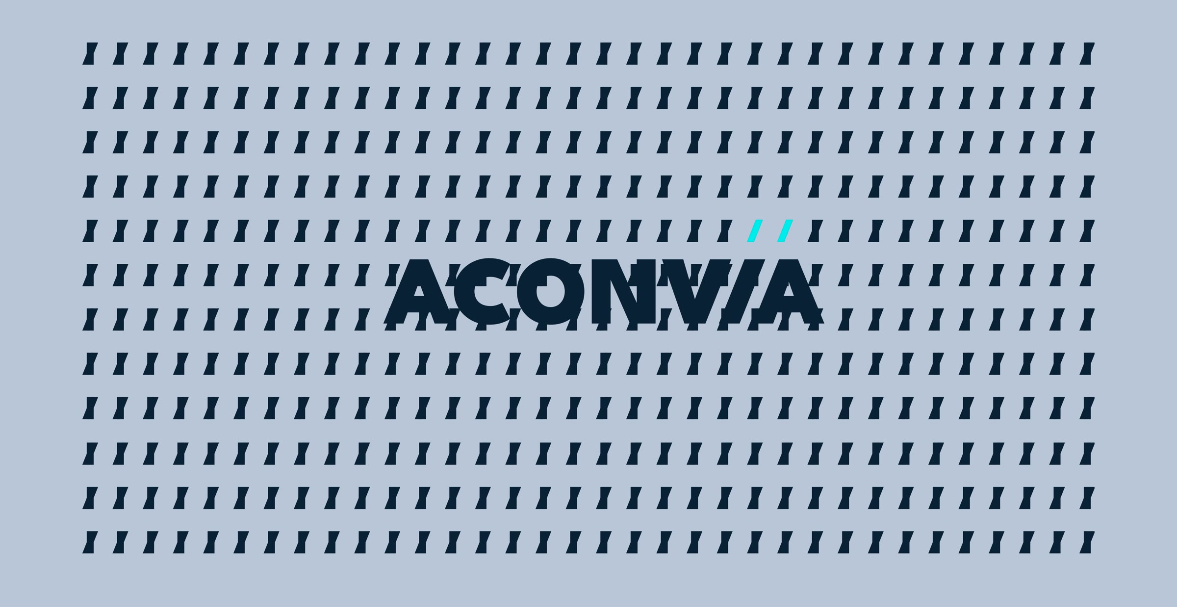 Aconvia, Logo im Muster aus Bildmarken