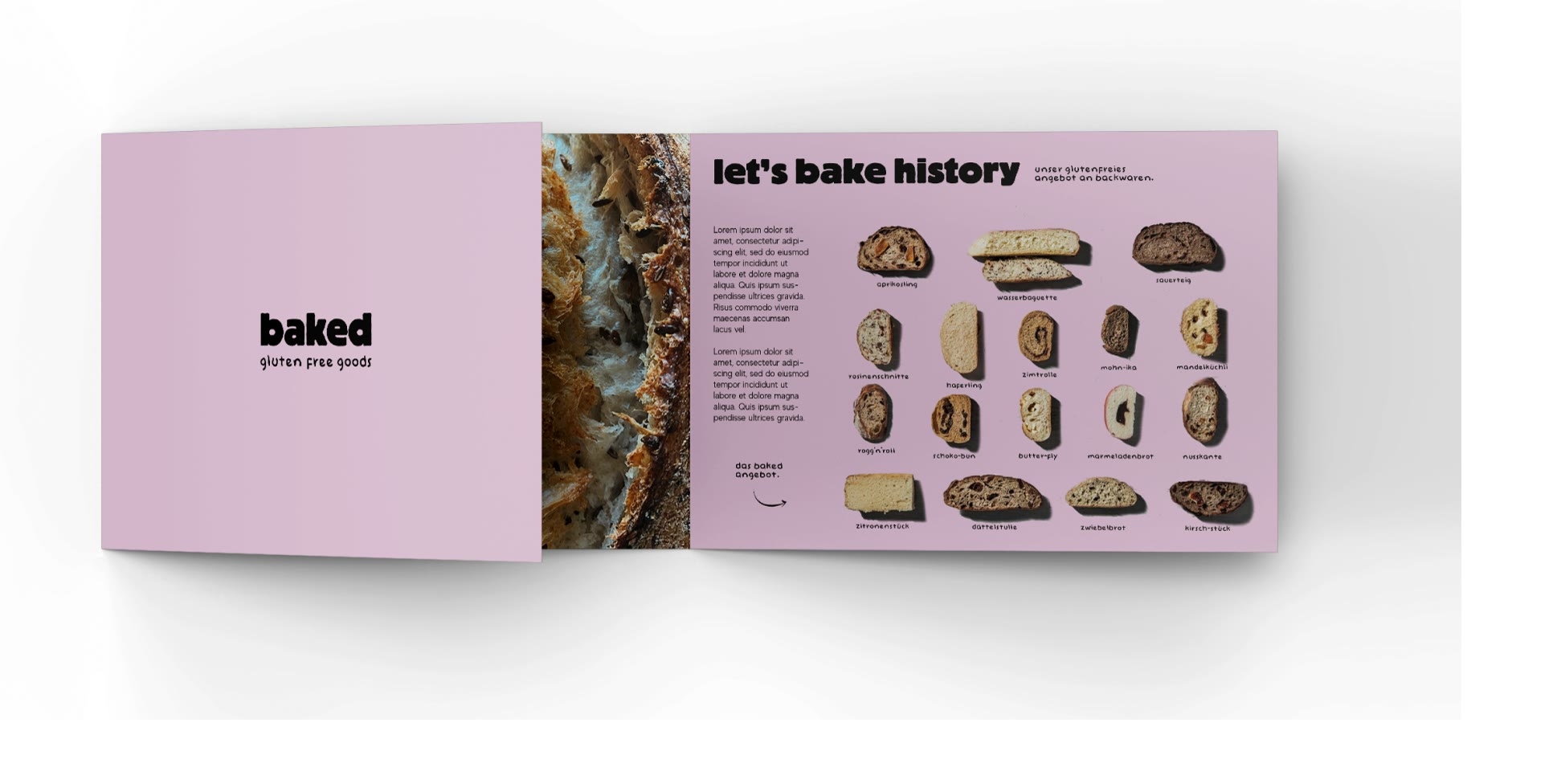 Baked, Broschüre „let’s bake history“