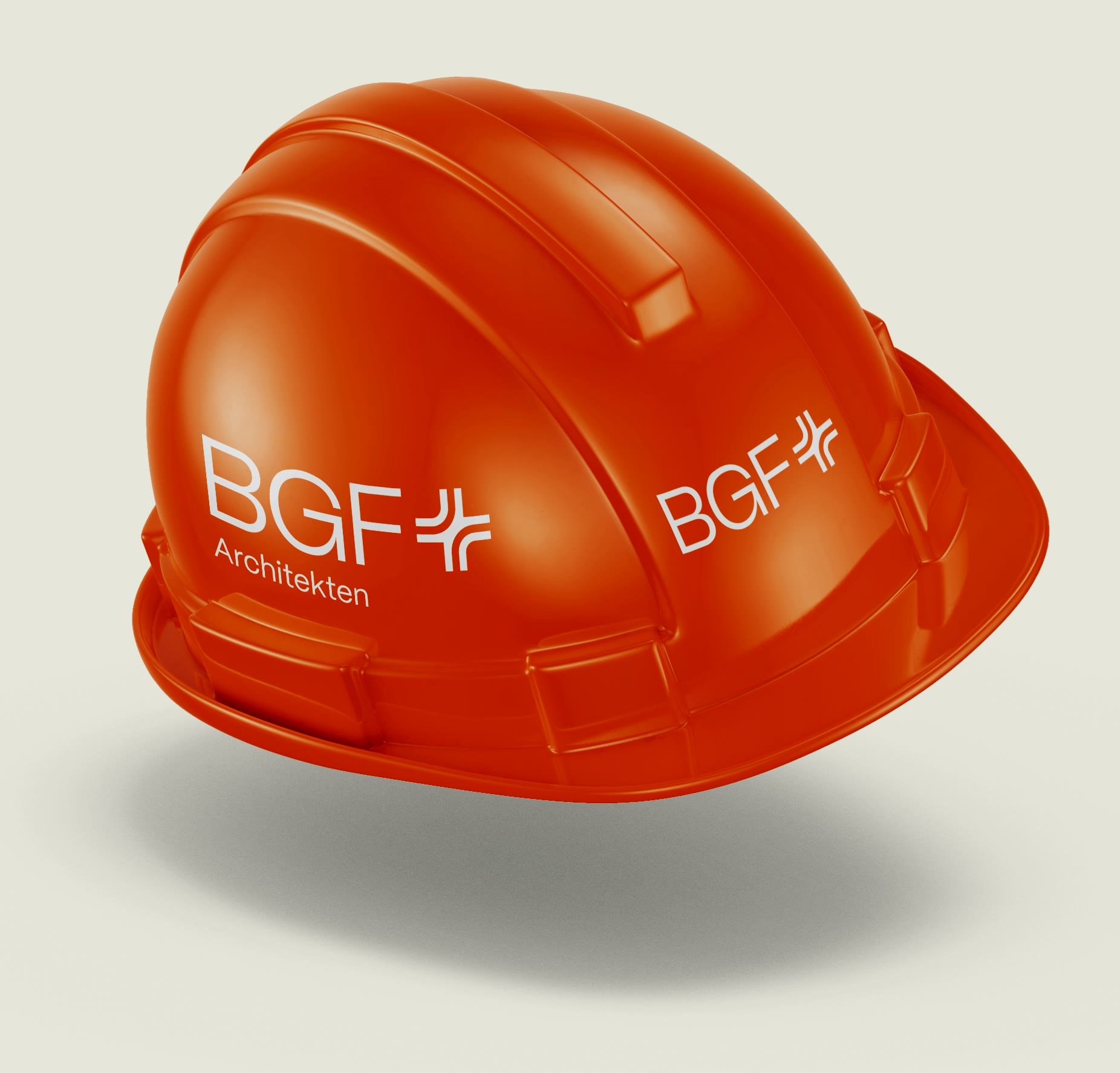 BGF+, Schutzhelm mit Signet