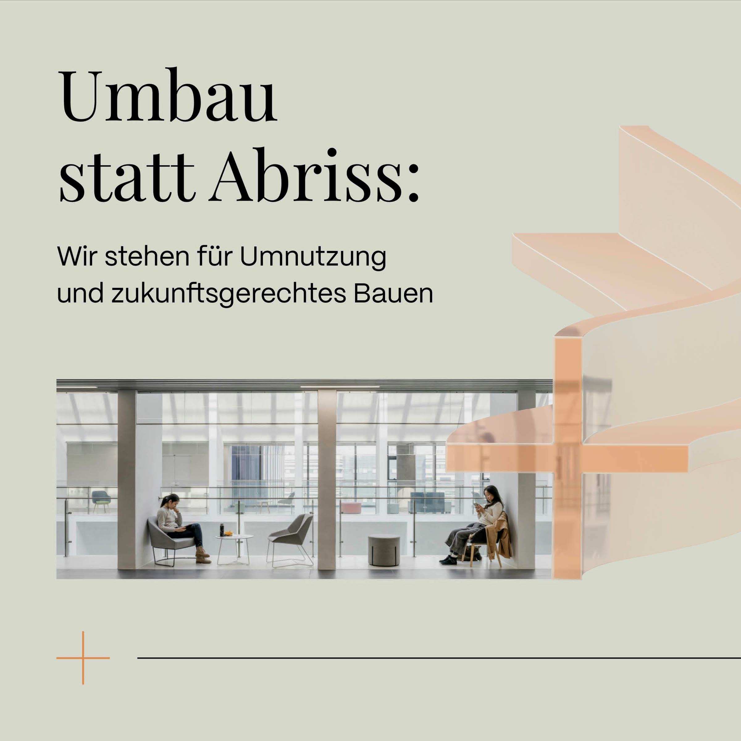 BGF+, LinkedIn-Post „Umbau statt Abriss“