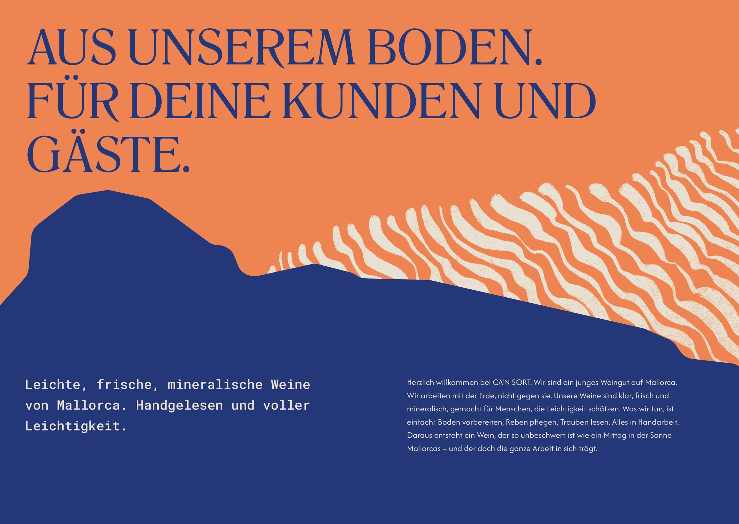 CA’N SORT, Booklet: Aus unserem Boden. Für deine Kunden und Gäste.