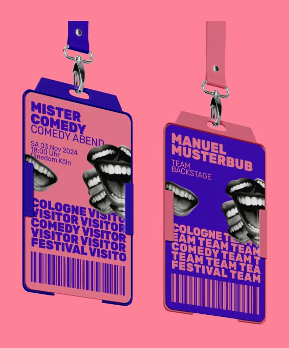 Cologne Comedy Festival, Badges