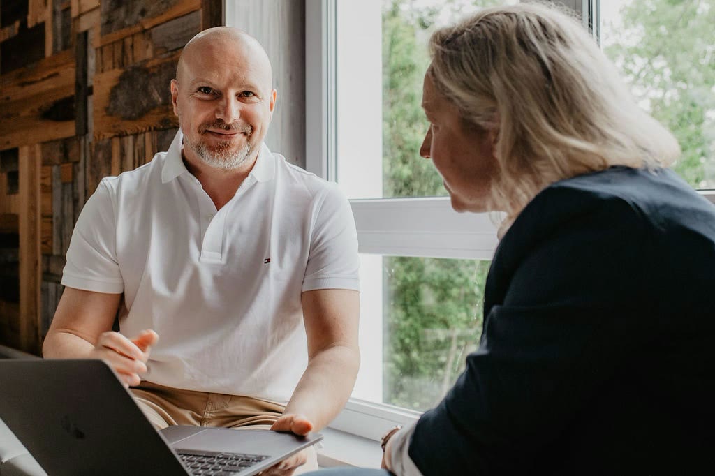 Digital2gether, Beratung am Fenster