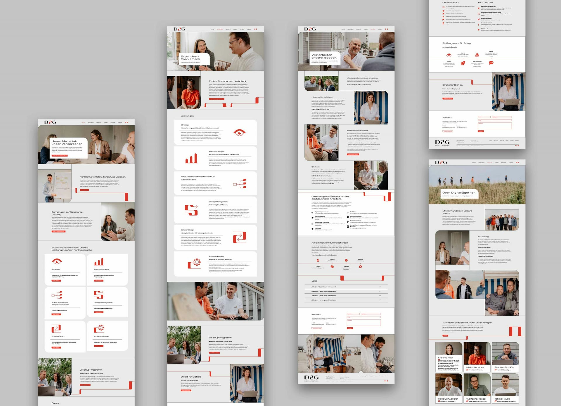 Digital2gether, Website