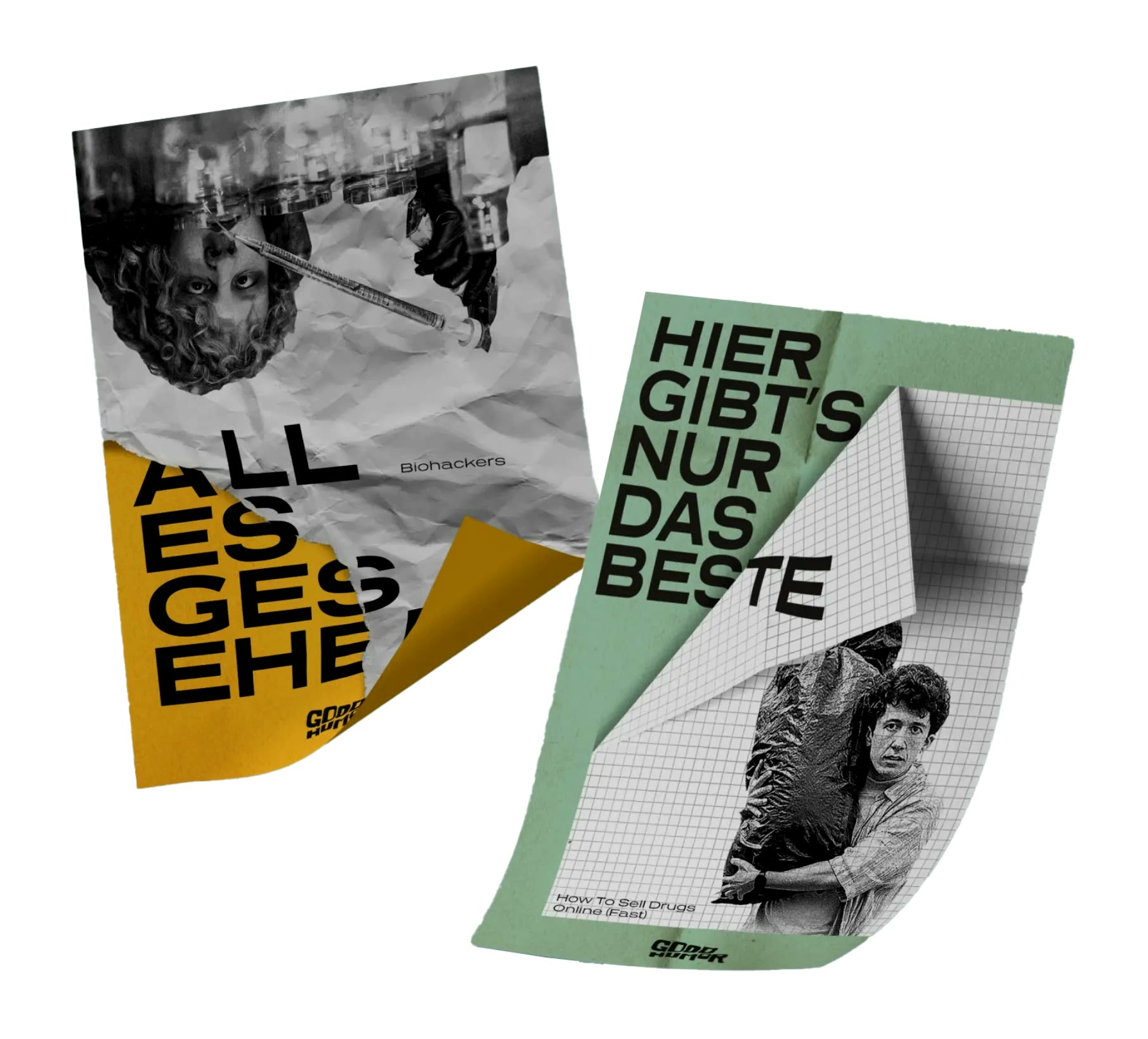 Good Humor, Poster „Alles gesehen“ und „Hier gibt’s nur das Beste“