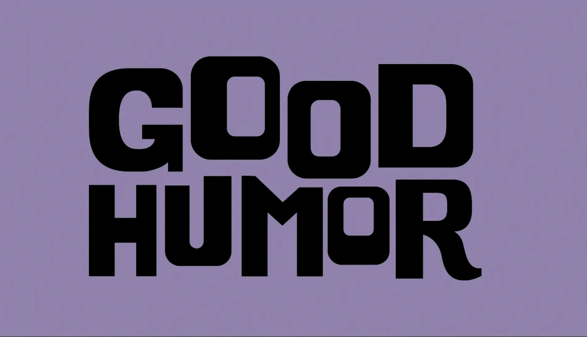Good Humor, Wortmarke auf Flieder
