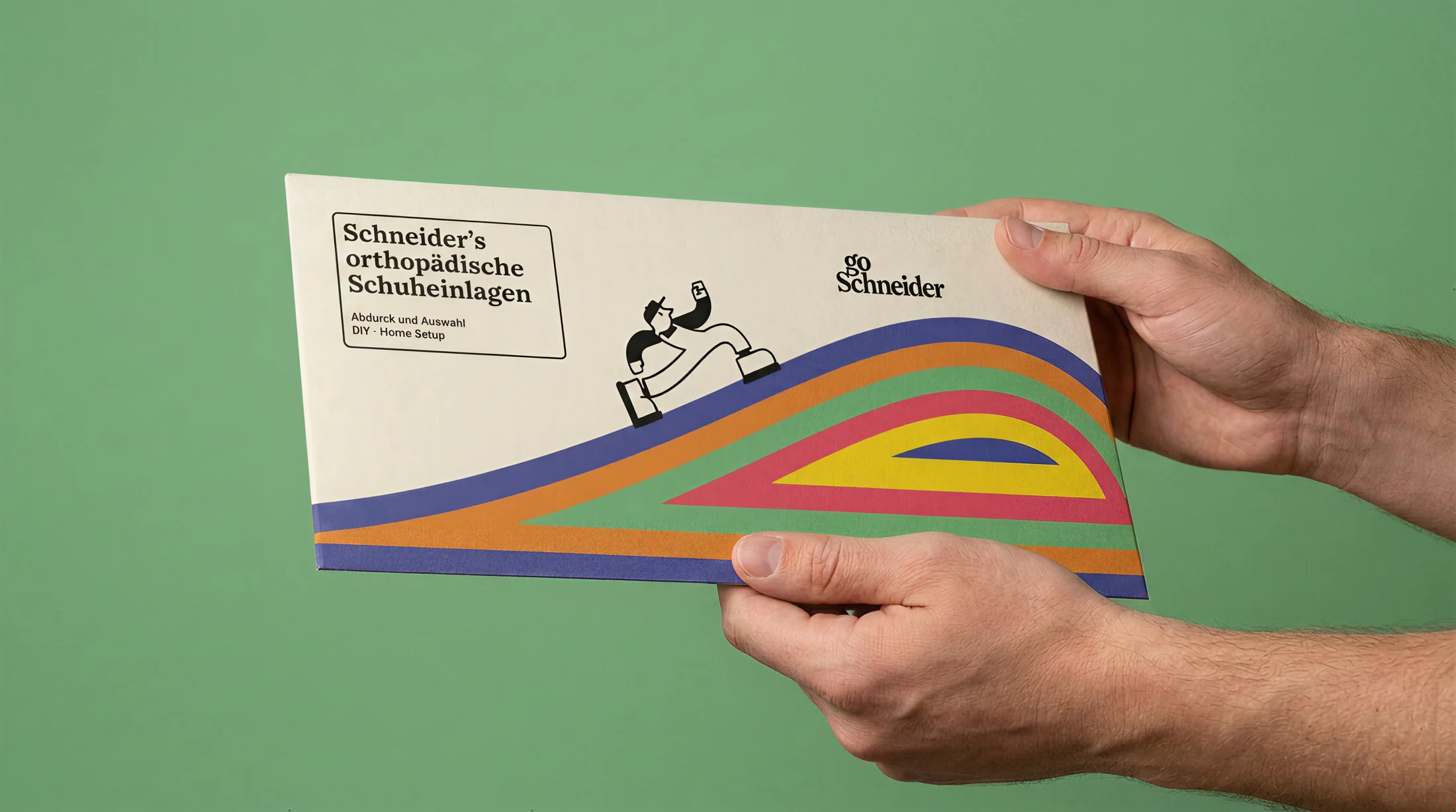 Finales goSchneider Mailing und Abdruckset