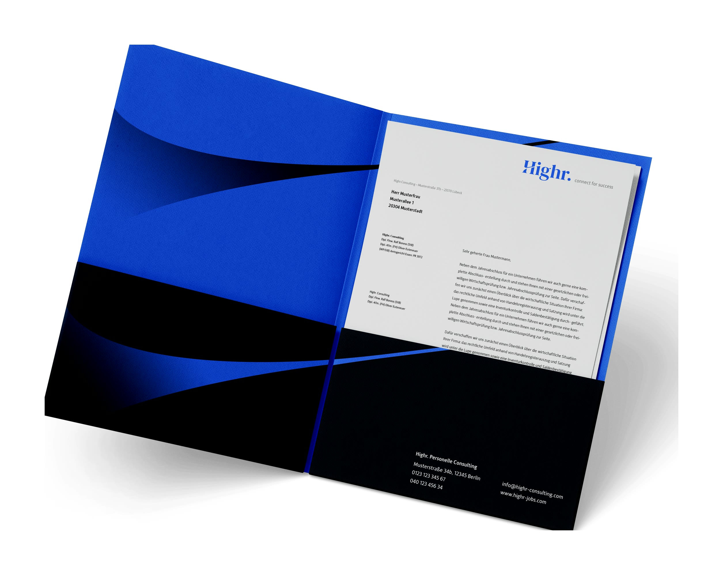 Highr. Mappe mit Funnel-Verlauf