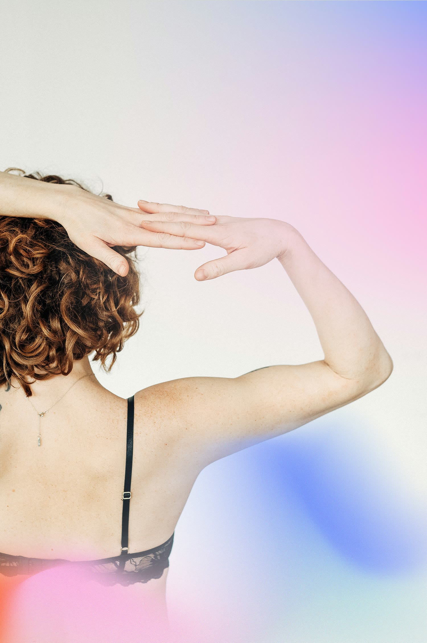 hy, Shooting: Rückenansicht