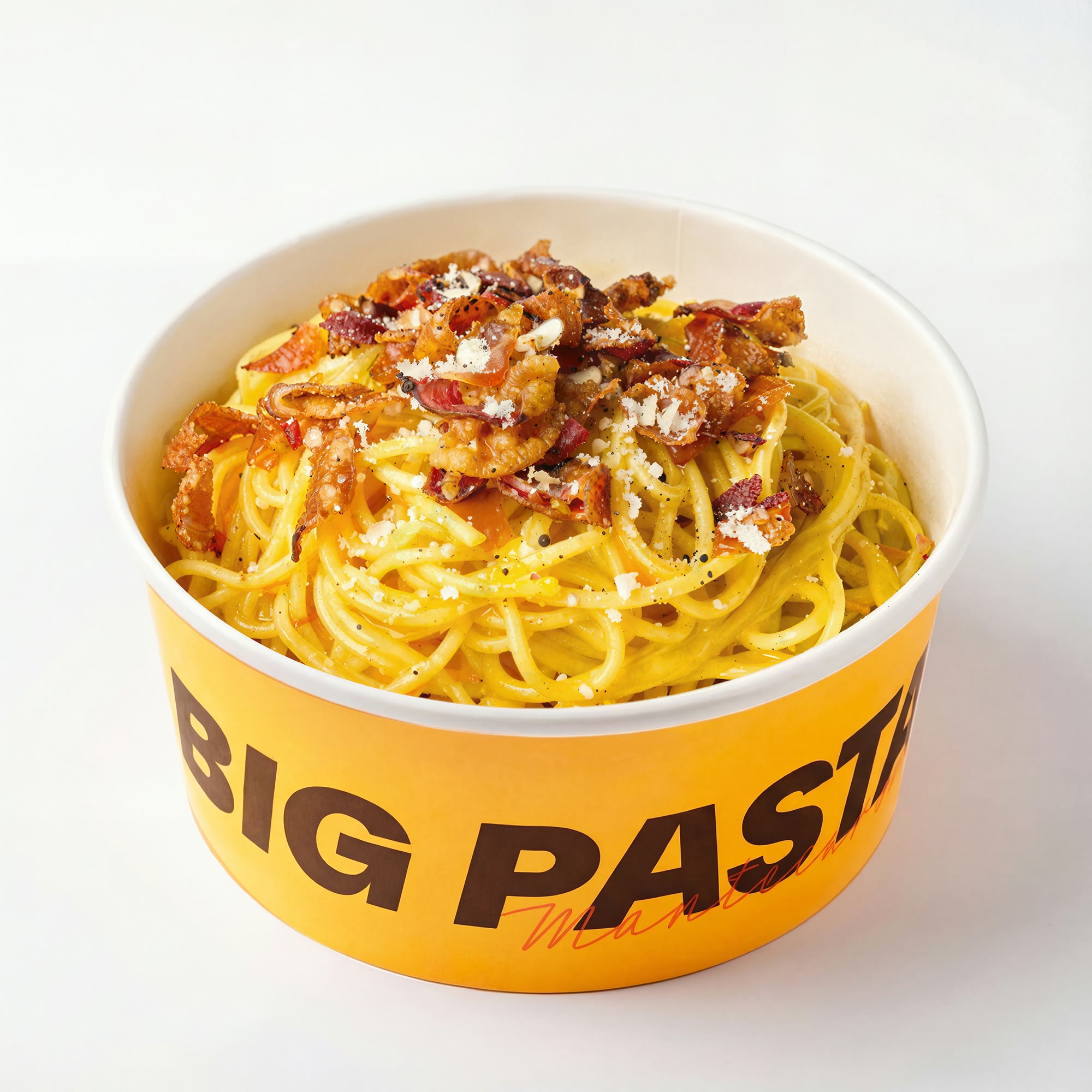Little Big Pasta, Big-Pasta-Bowl mit Carbonara
