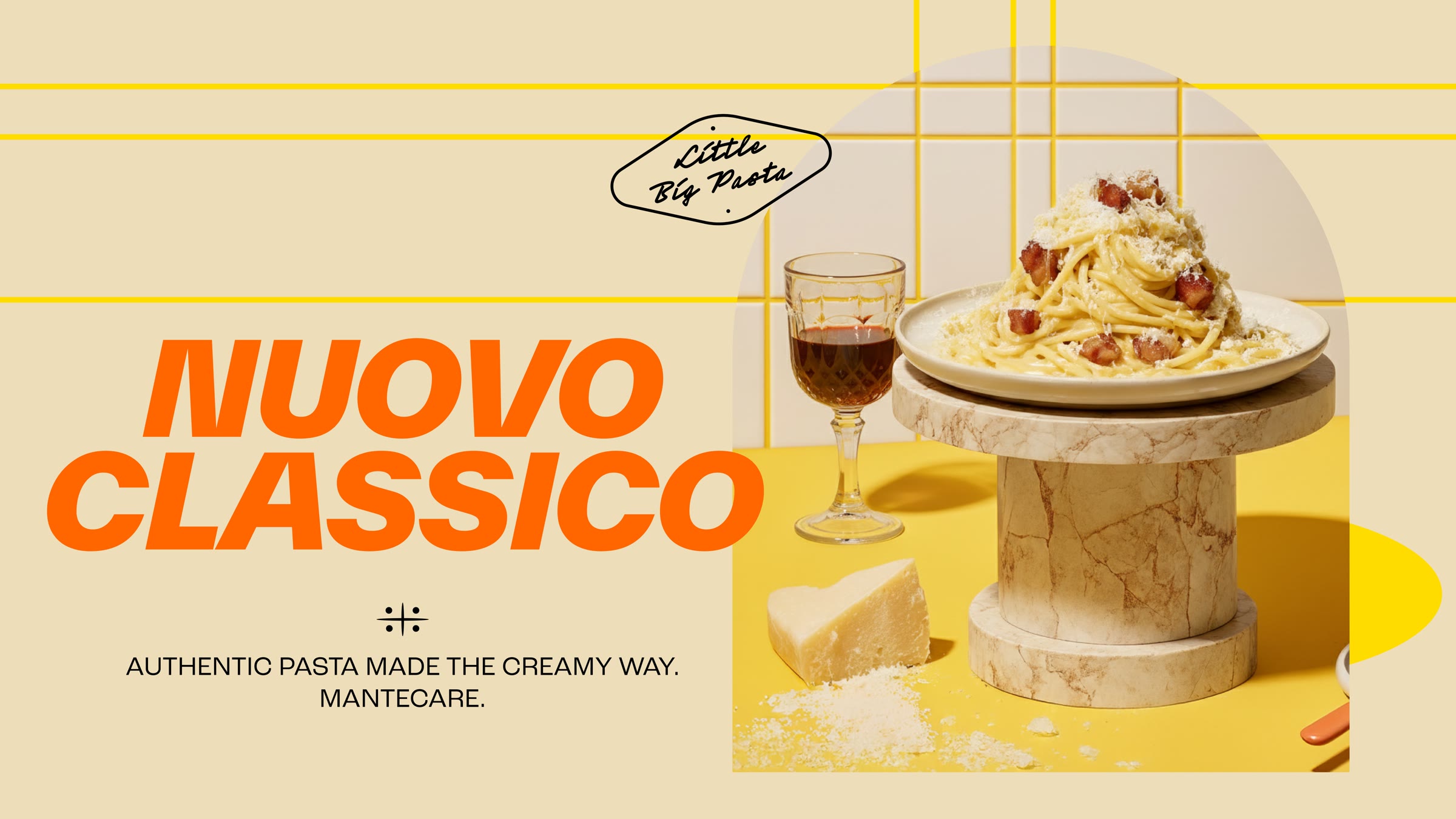 Little Big Pasta, Plakatmotive „Nuovo Classico“