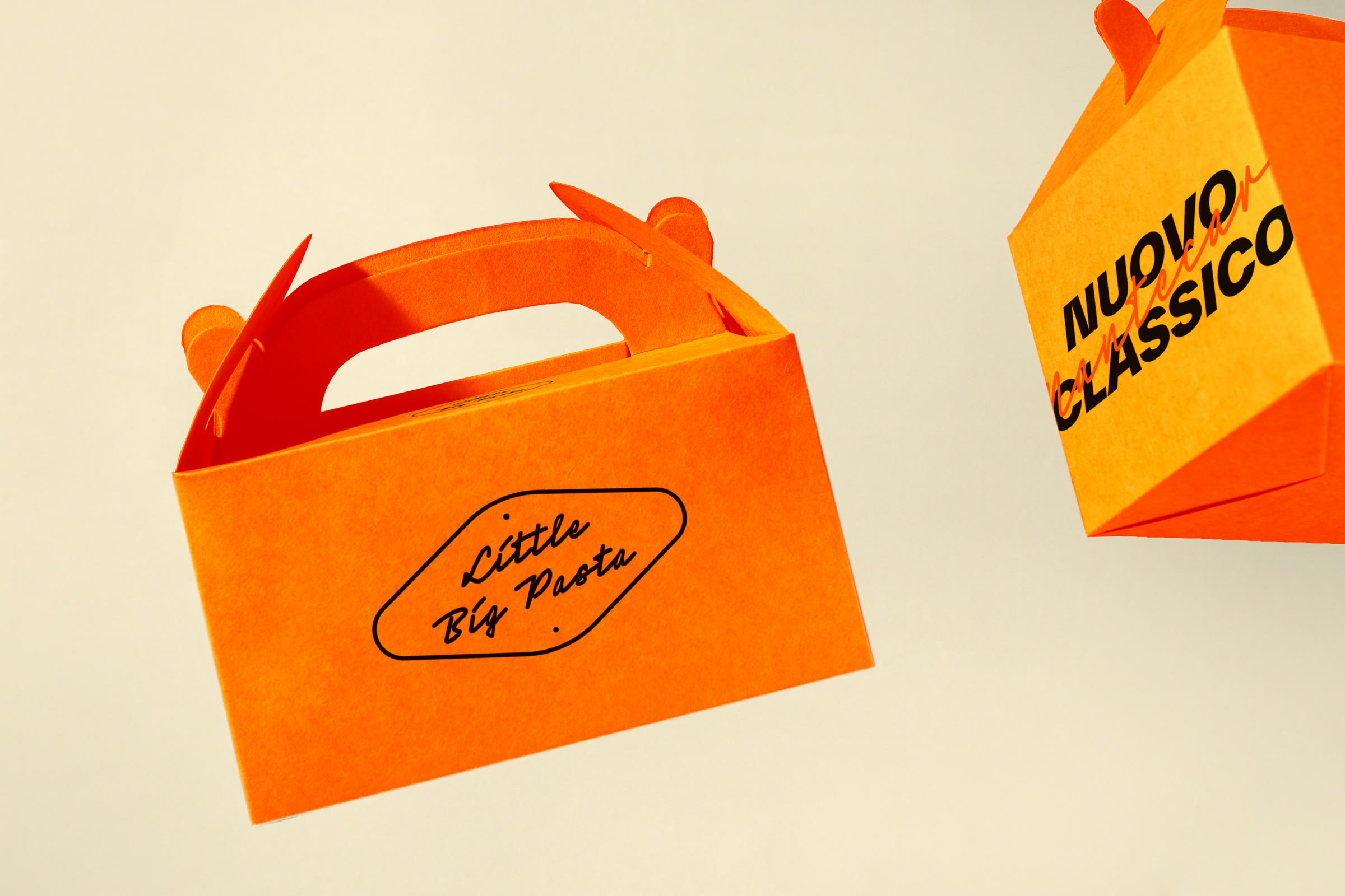 Little Big Pasta, Take-away-Boxen