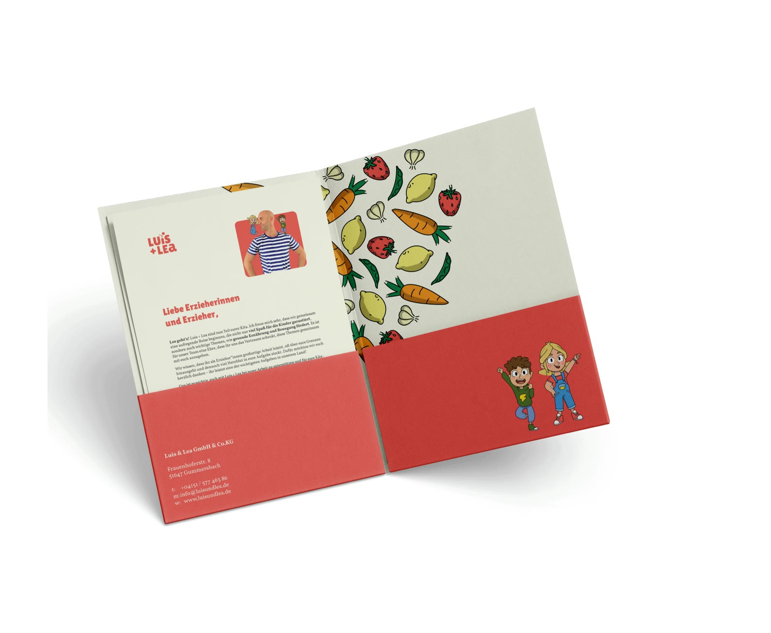 Luis + Lea, Onboardingmappe