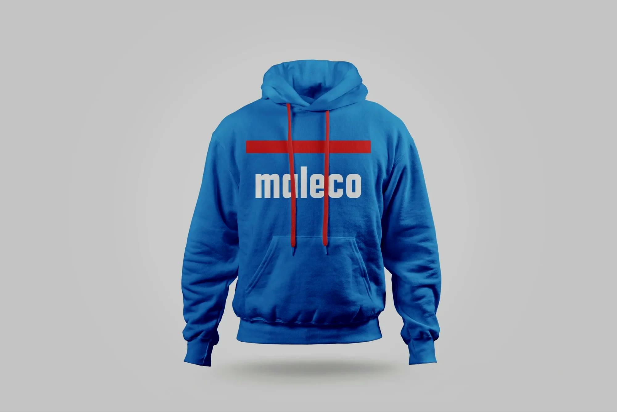 Maleco, Hoodie in Blau