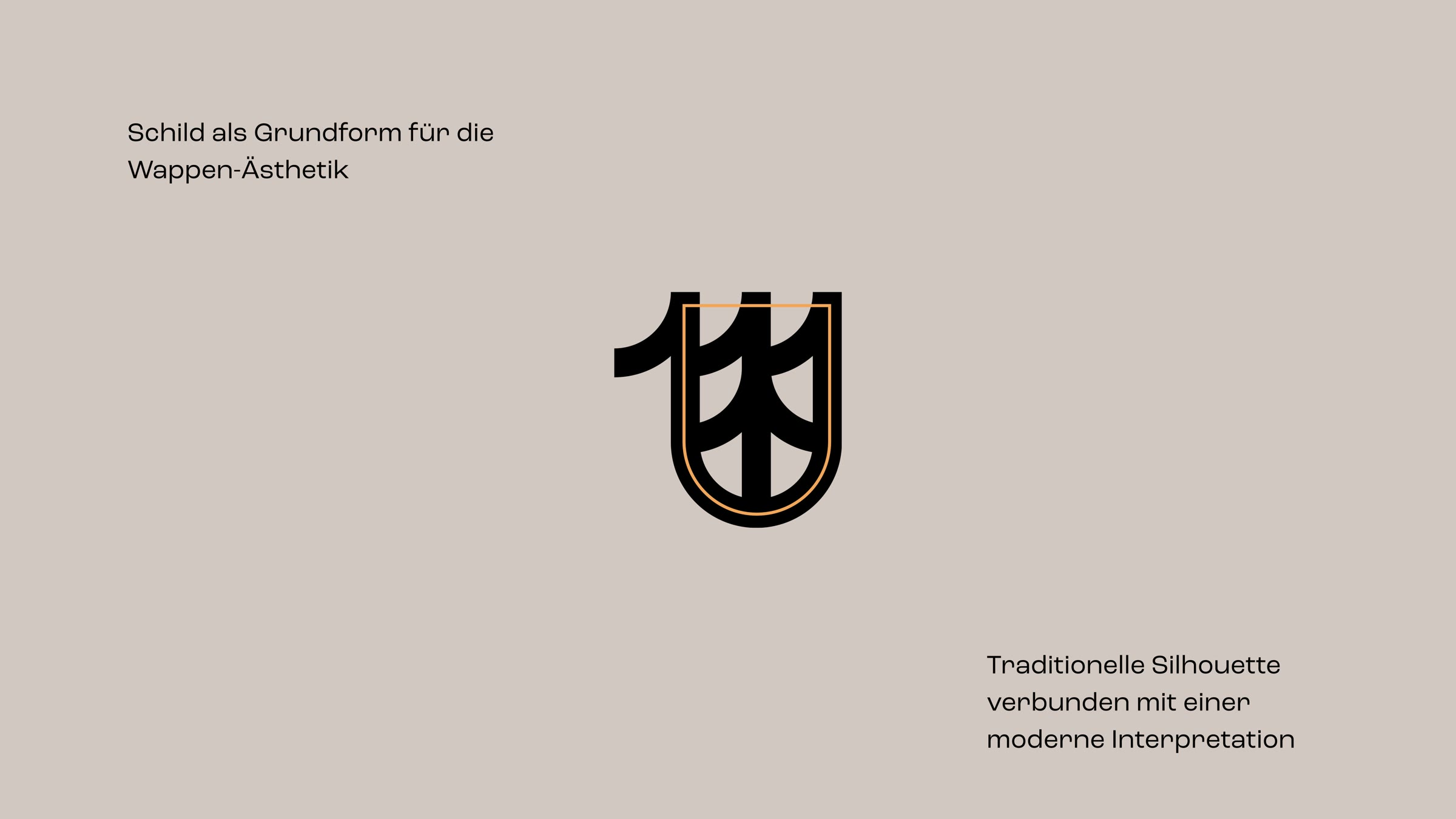 mdb finance, Herleitung: Schild als Grundform