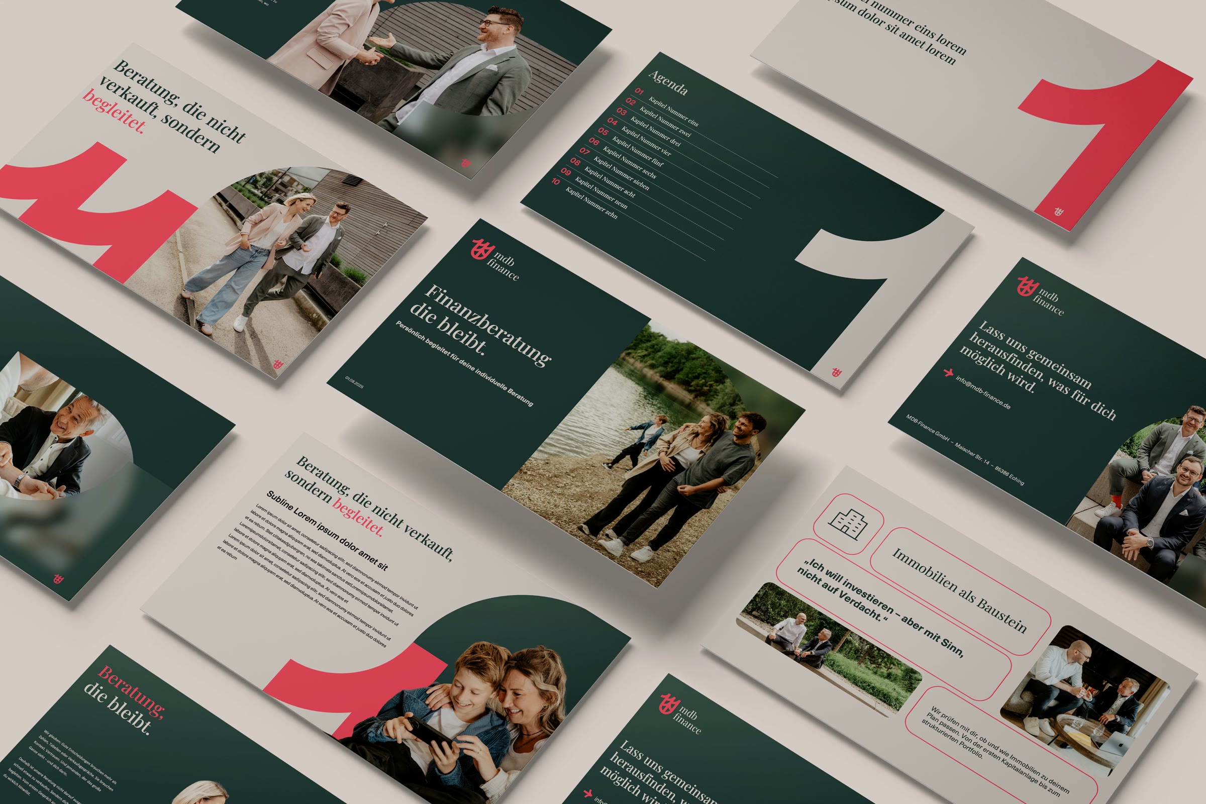 mdb finance, Pitchdeck