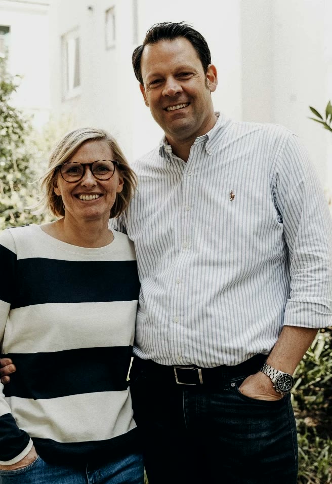 Maren und Andreas Pfähler, Founder mine mina