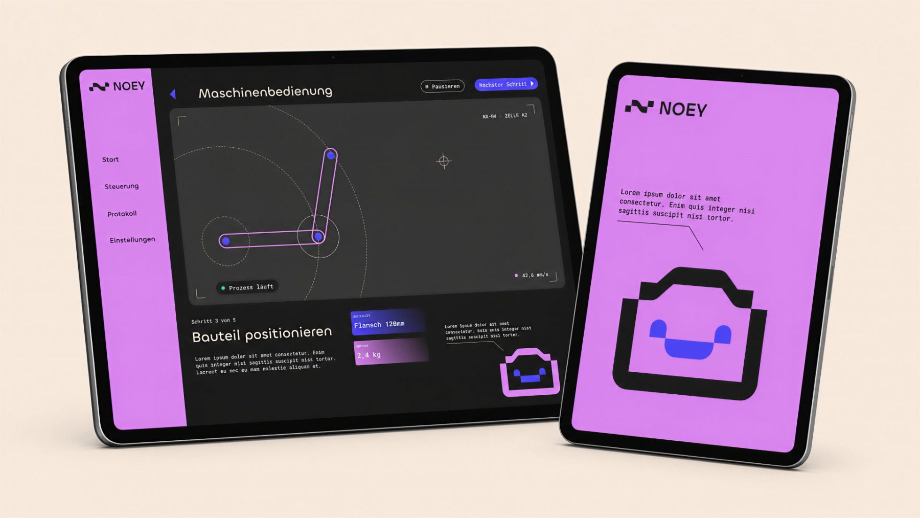 NOEY Website, Detail