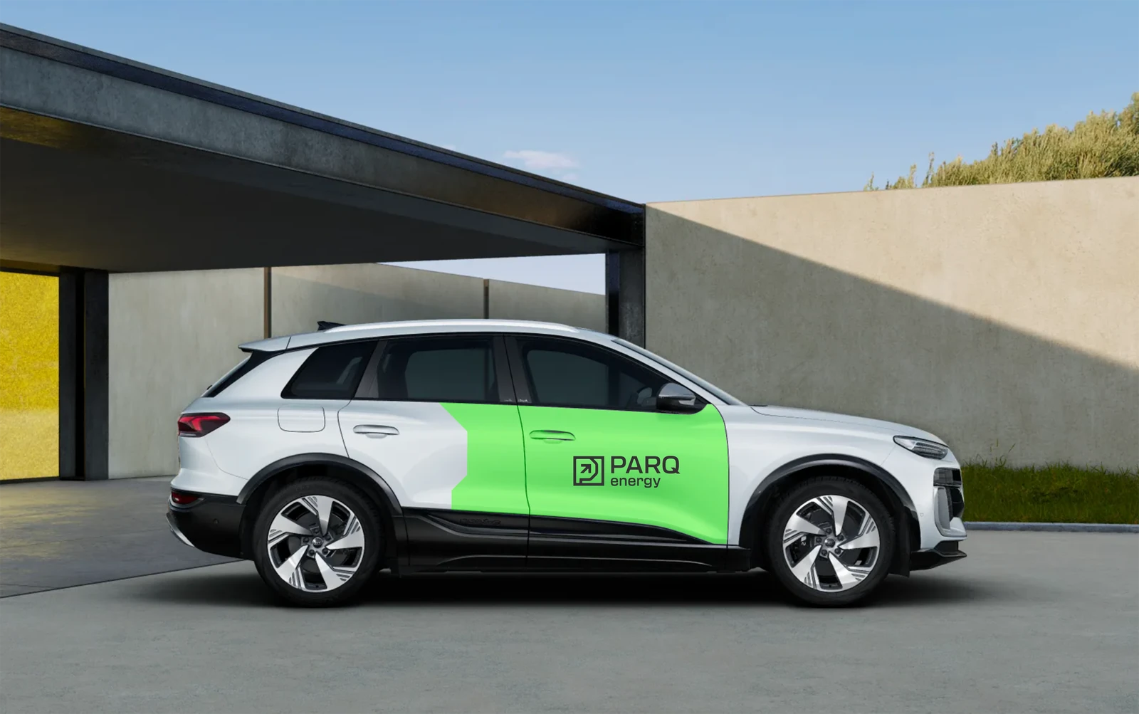 PARQ Energy, Fahrzeugbranding