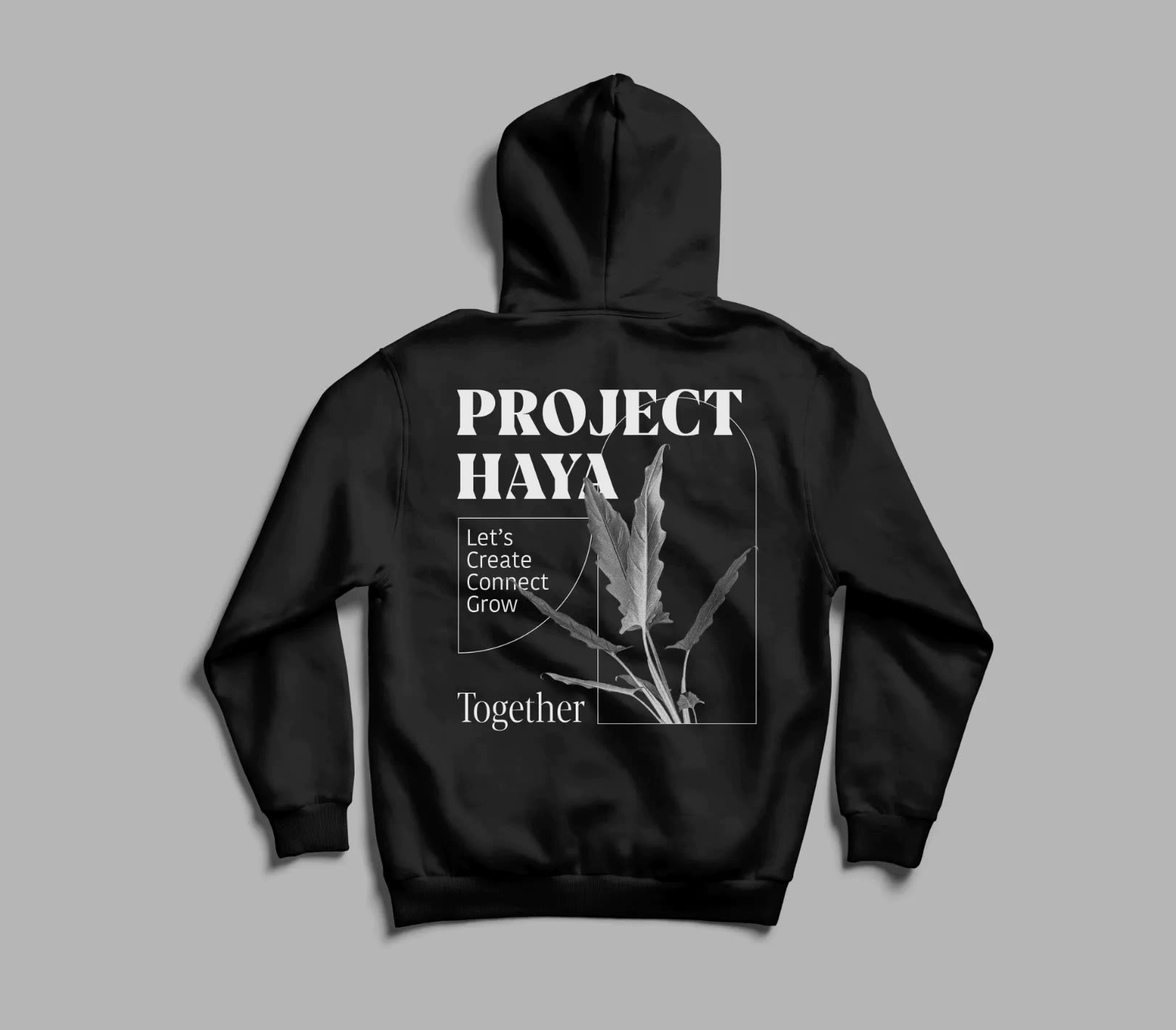 Project Haya, Hoodie mit Rückenprint