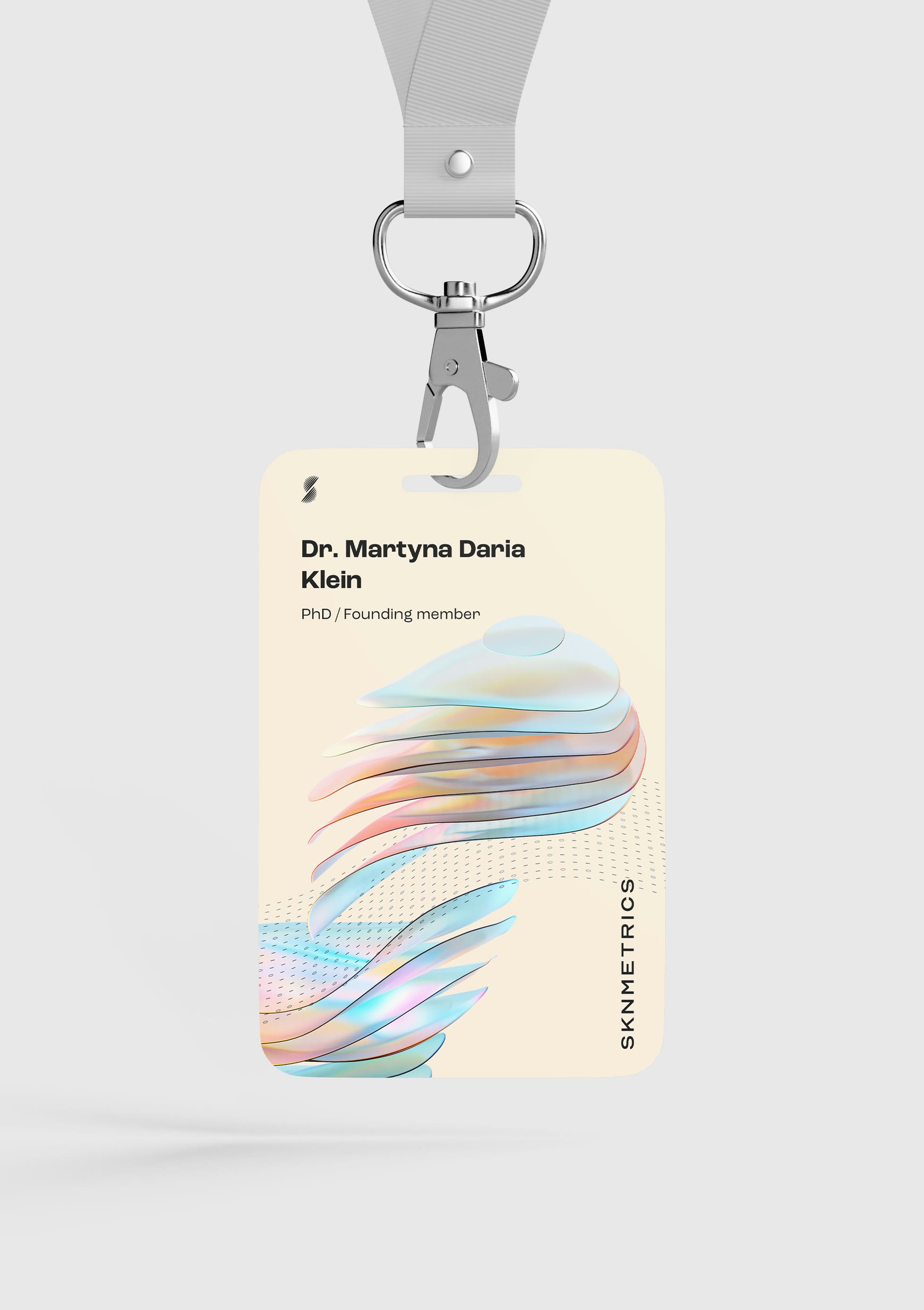 SKNMETRICS, ID-Card am Lanyard
