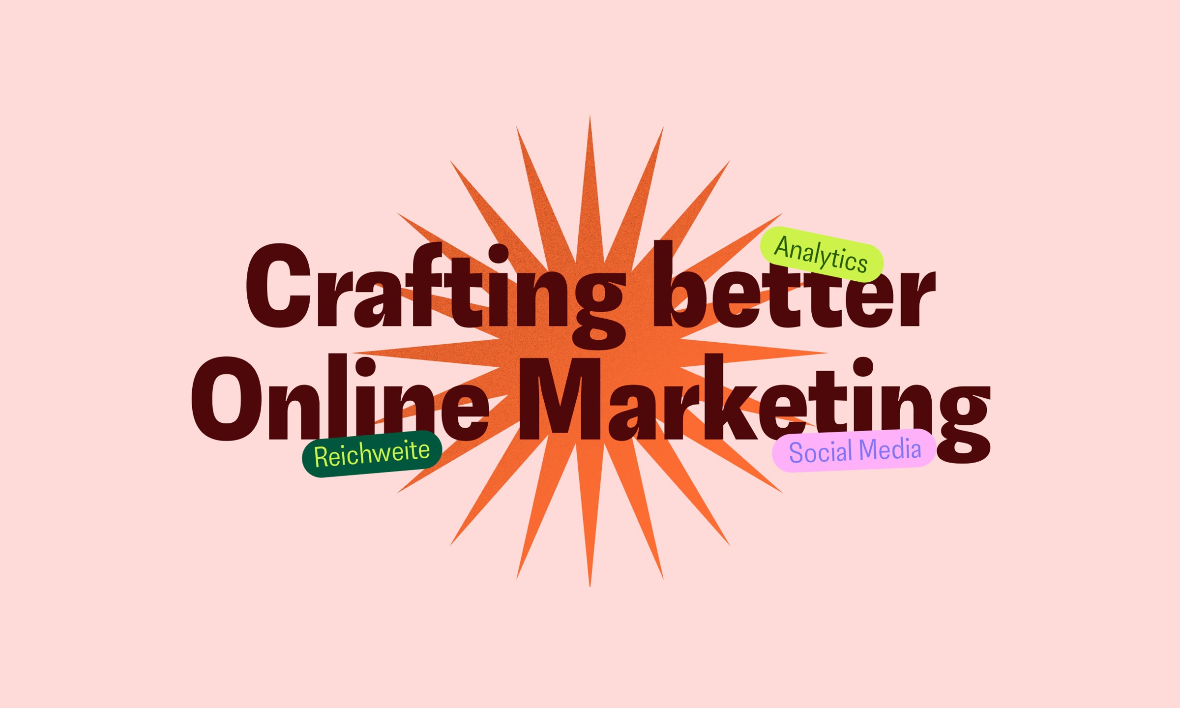 SOLIT Marketing, Keyvisual „Crafting better Online Marketing“