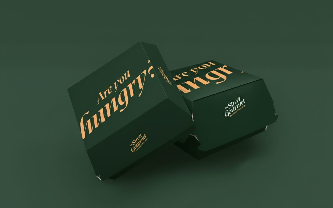Street Gourmet, Packaging „Are you hungry?“