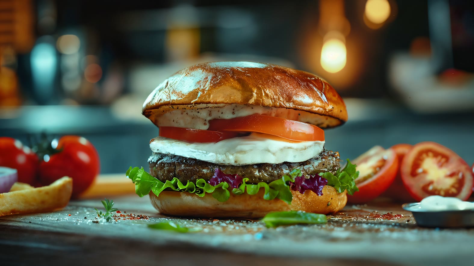 Street Gourmet, Ziegenkäse-Burger