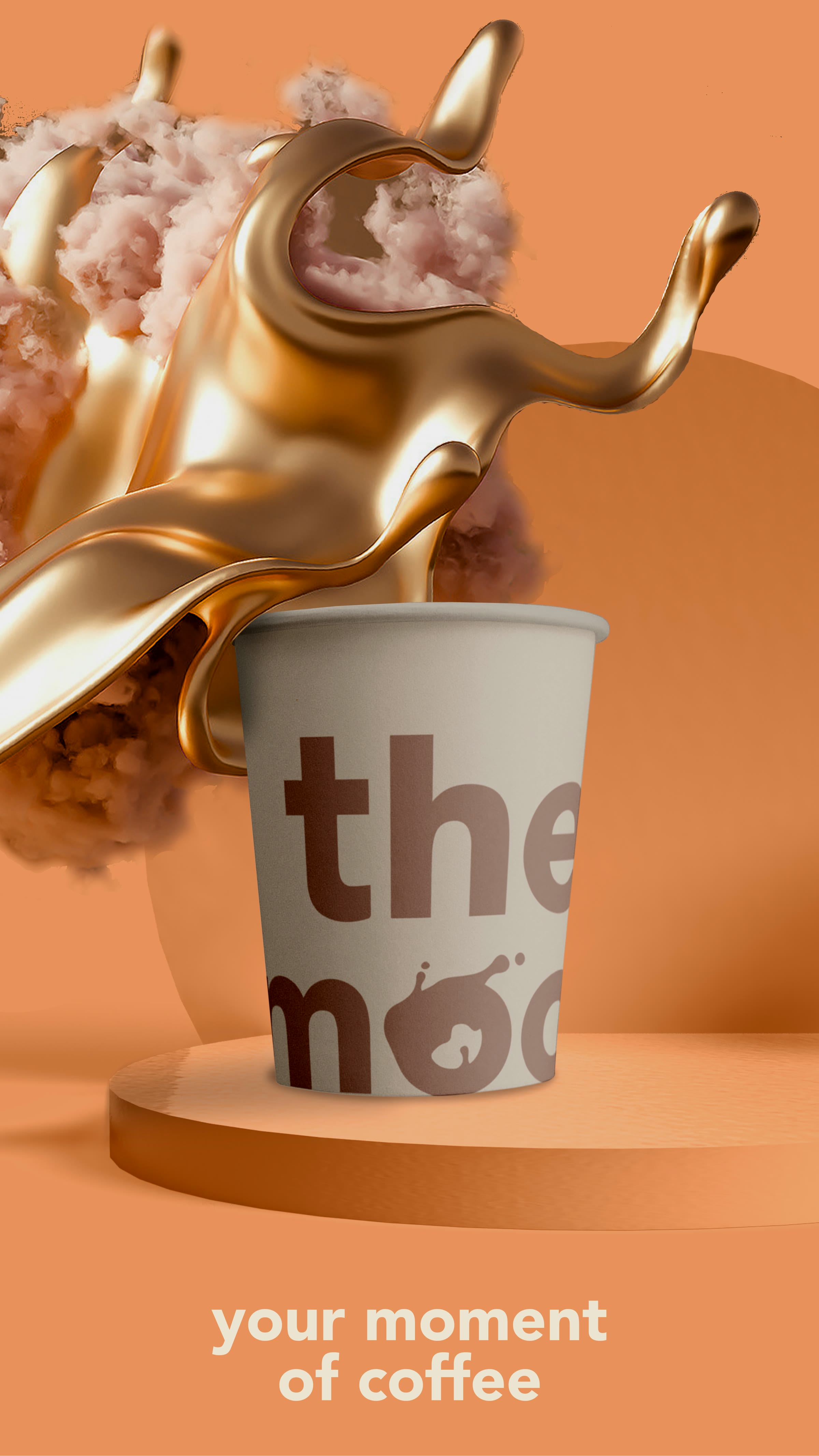 the moc, Key Visual „your moment of coffee“