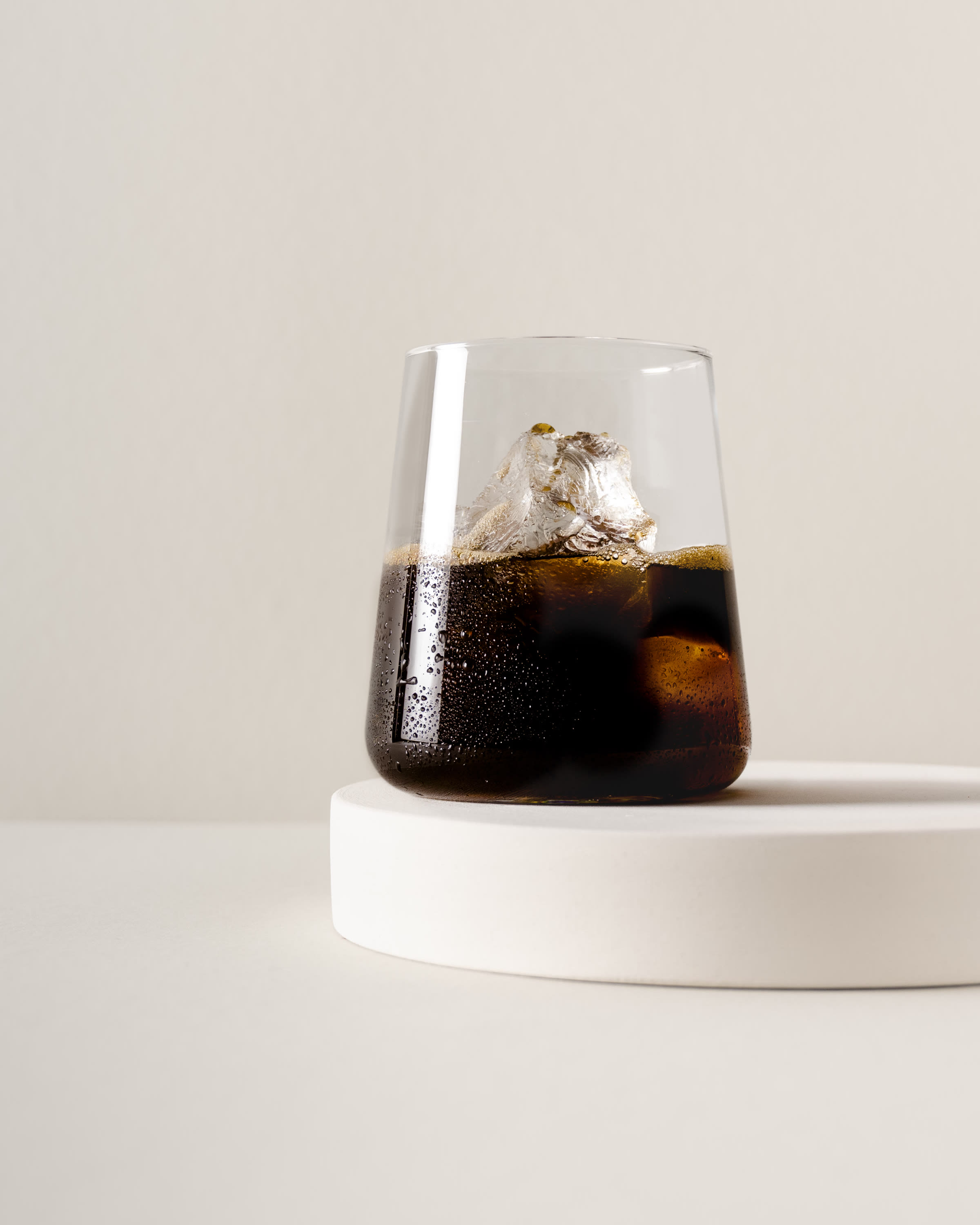 the moc, Cold Brew mit Eis im Glas