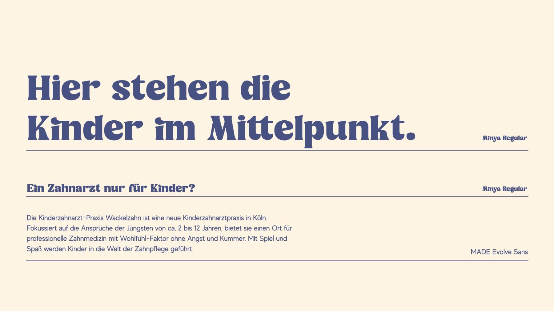 Wackelzahn Brand Guide, Bildwelt
