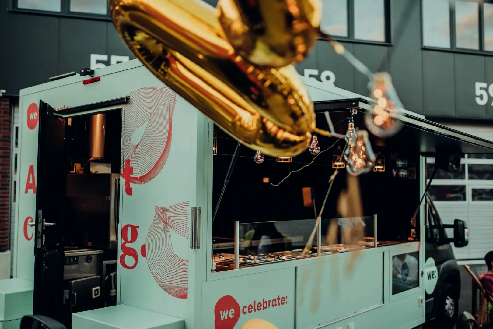we:celebrate, Foodtruck im Einsatz auf einem Event