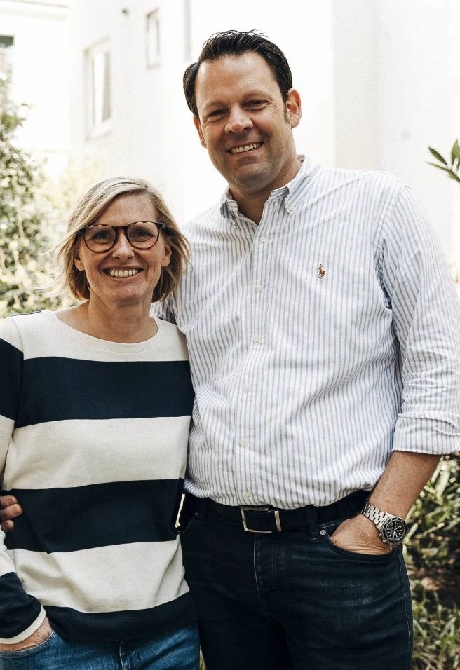 Maren und Andreas Pfähler, Founder mine mina